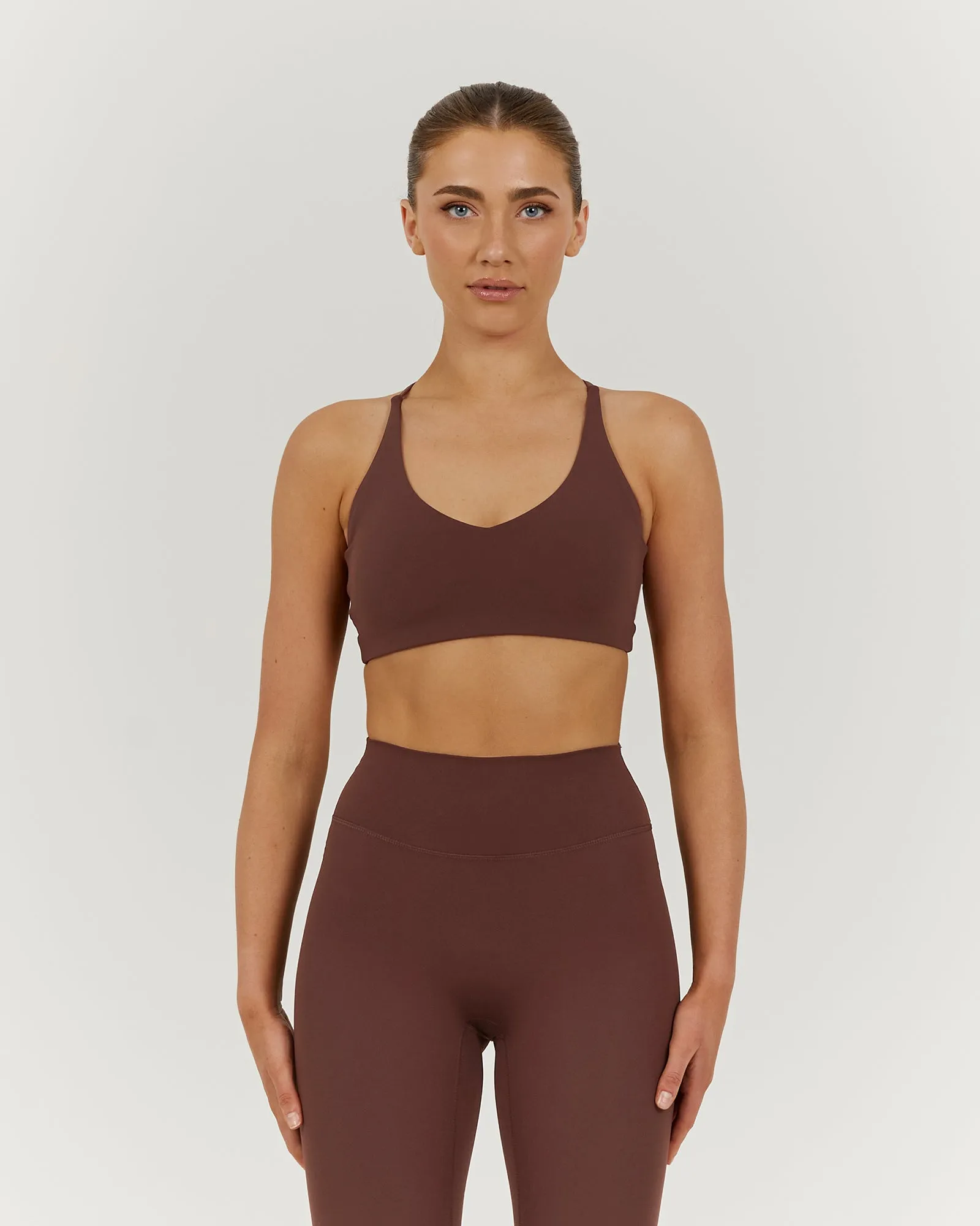 LUXE KELSEY BRA - COCOA