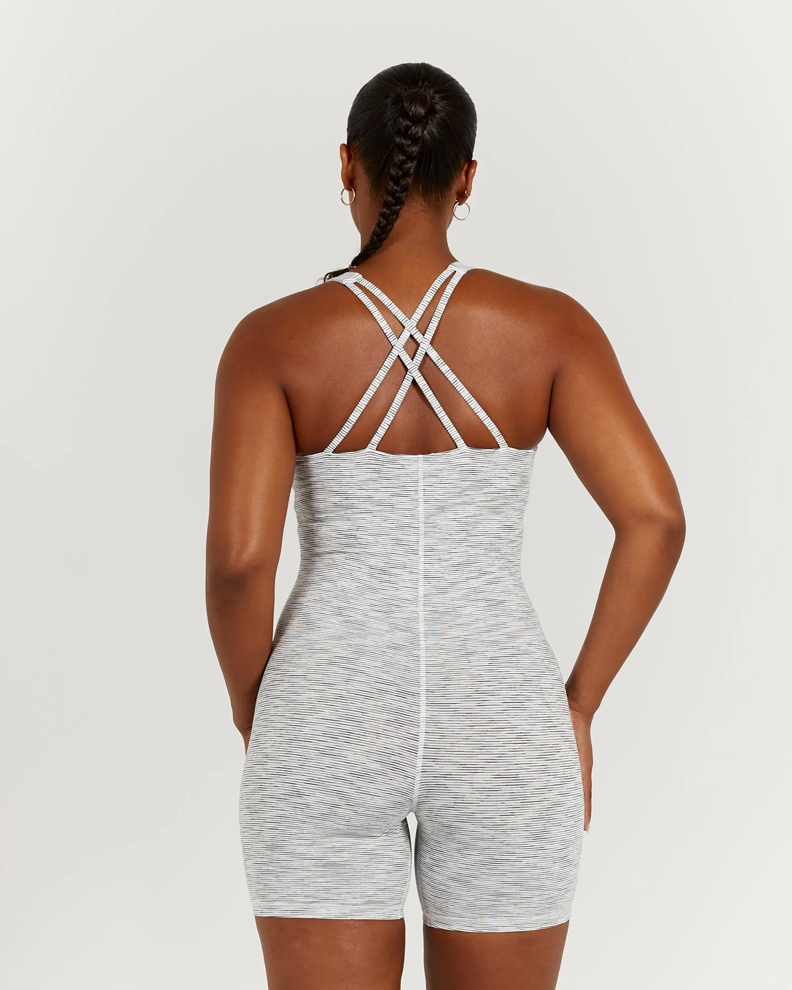 LUXE KIKI BODYSUIT - ARCTIC GREY