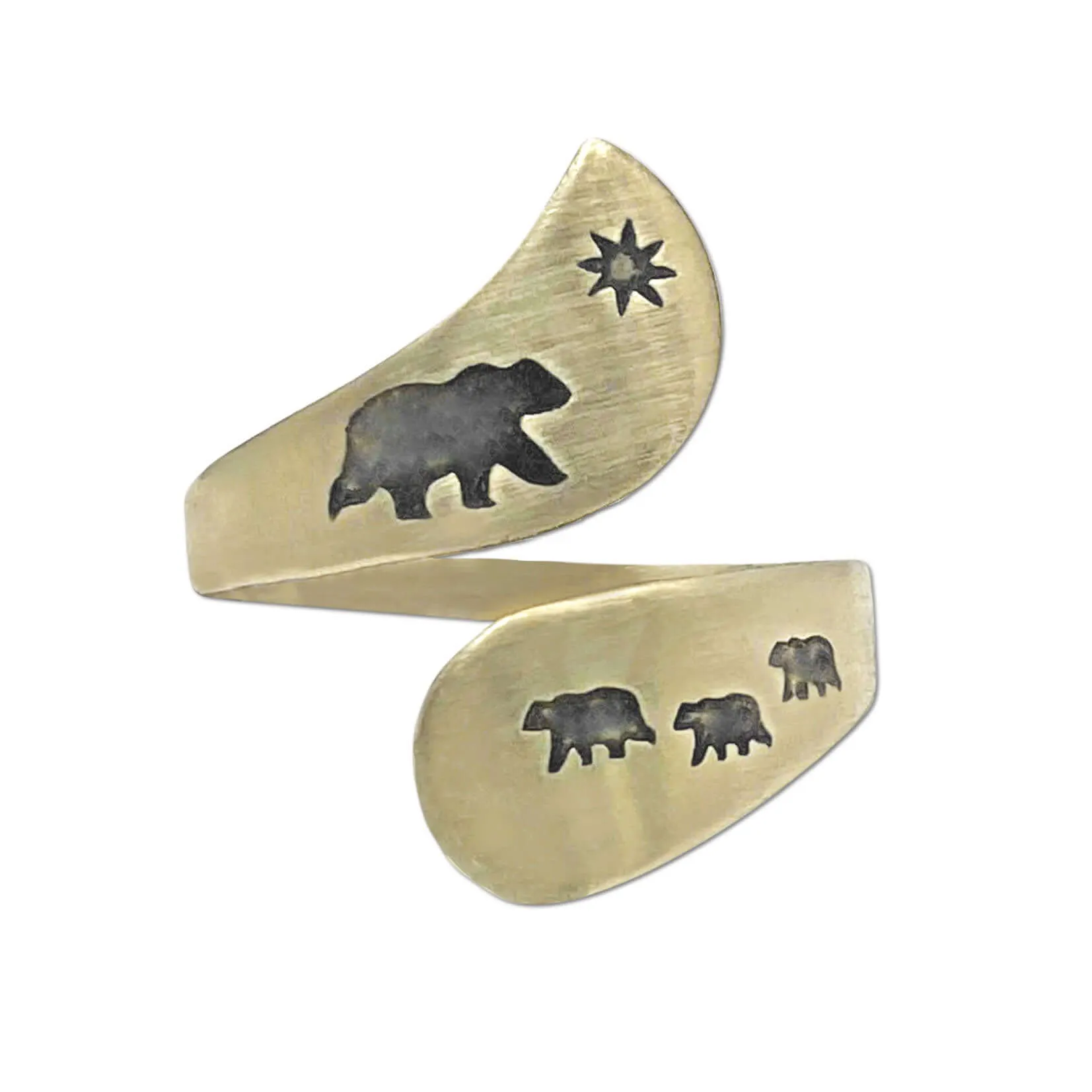 Mama and Cubs Adjustable Ring