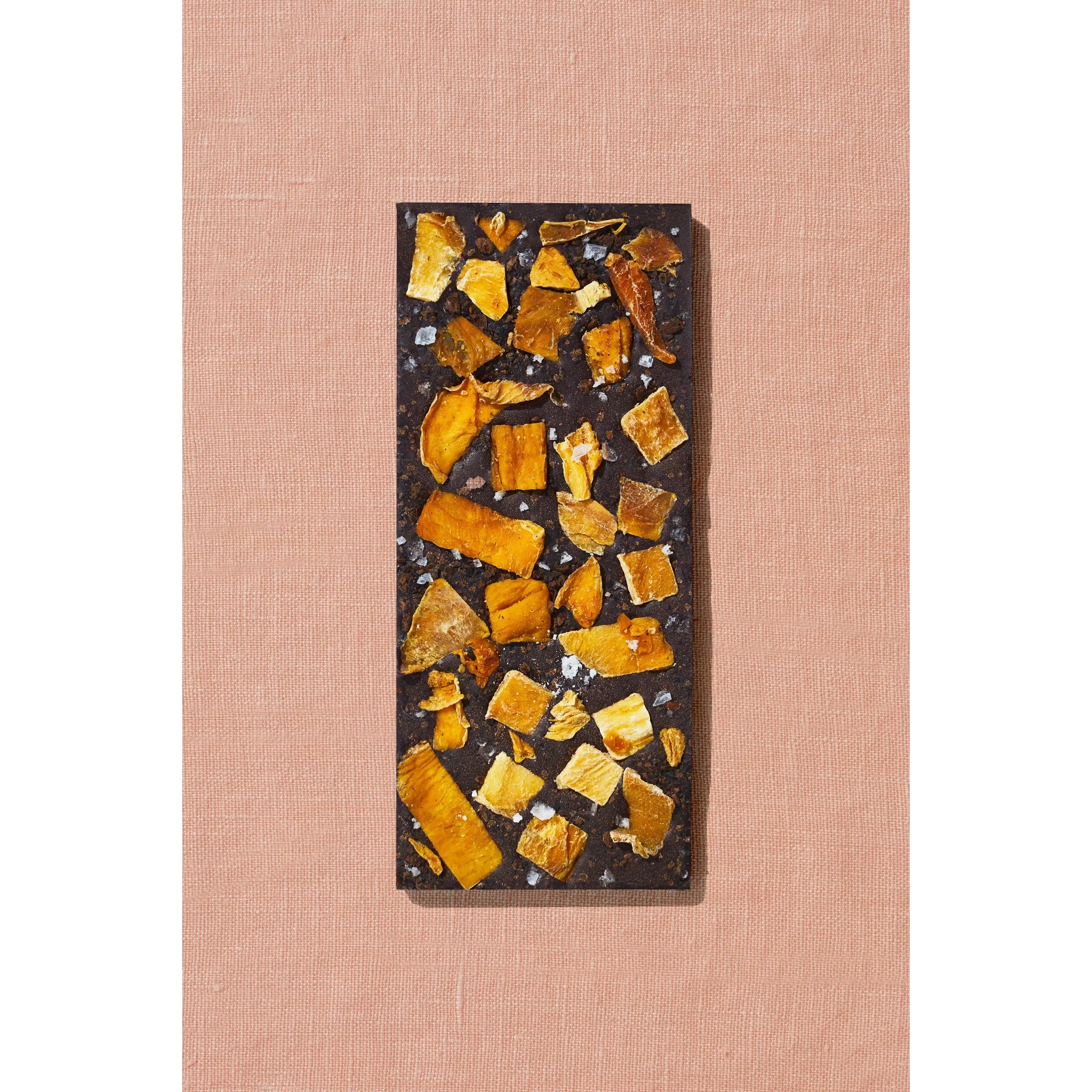 Mango, Urfa Chili, Black Lime Chocolate Bar- Spring and Mulberry