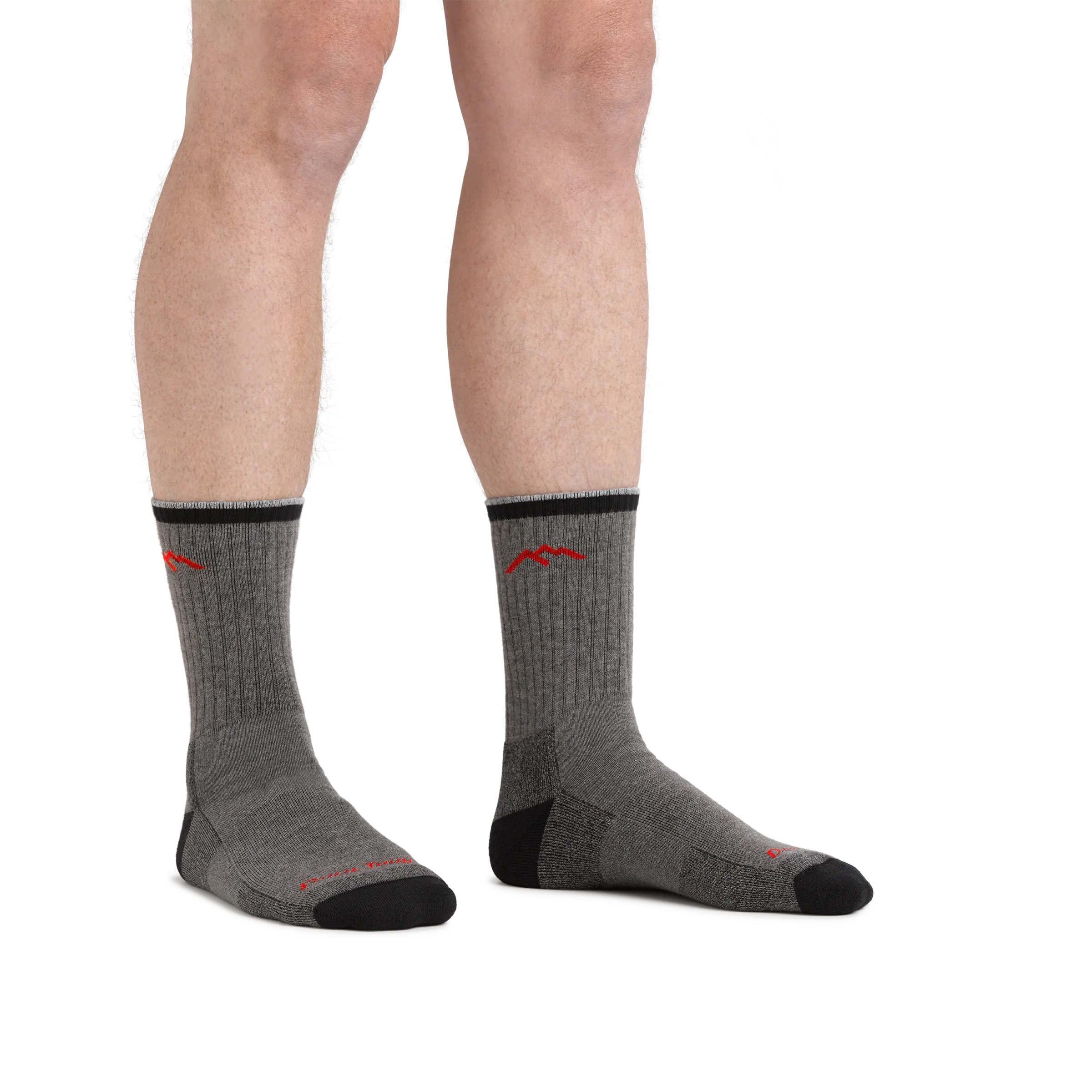 Men's Coolmax Hiker Micro Crew  Midweight Hiking Sock