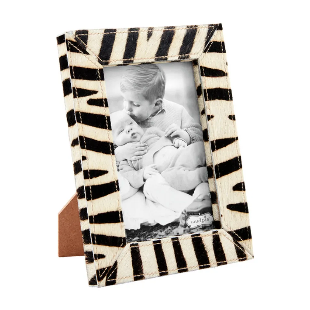 Mud Pie Zebra Mohair Frame