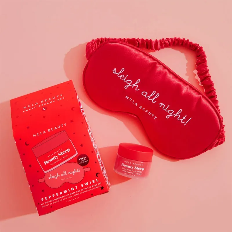 NCLA BEAUTY | Sweet Dreams Peppermint Swirl Mask Gift Set