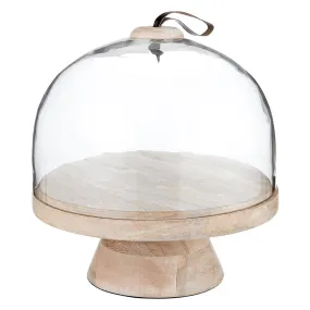 Pedestal Cake Stand w/ Cloche