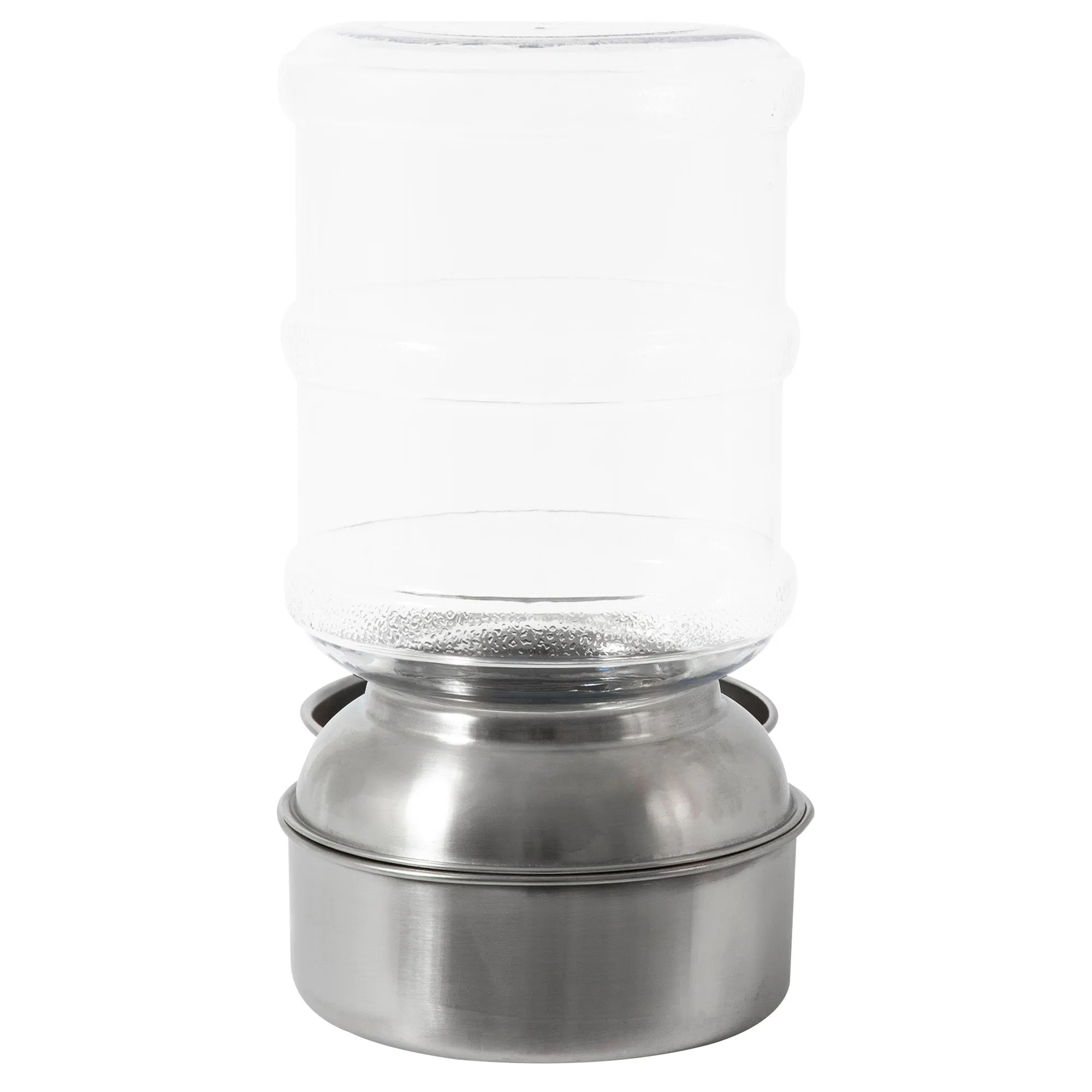 Petmate Stainless Steel Replendish Waterer 1-Gal