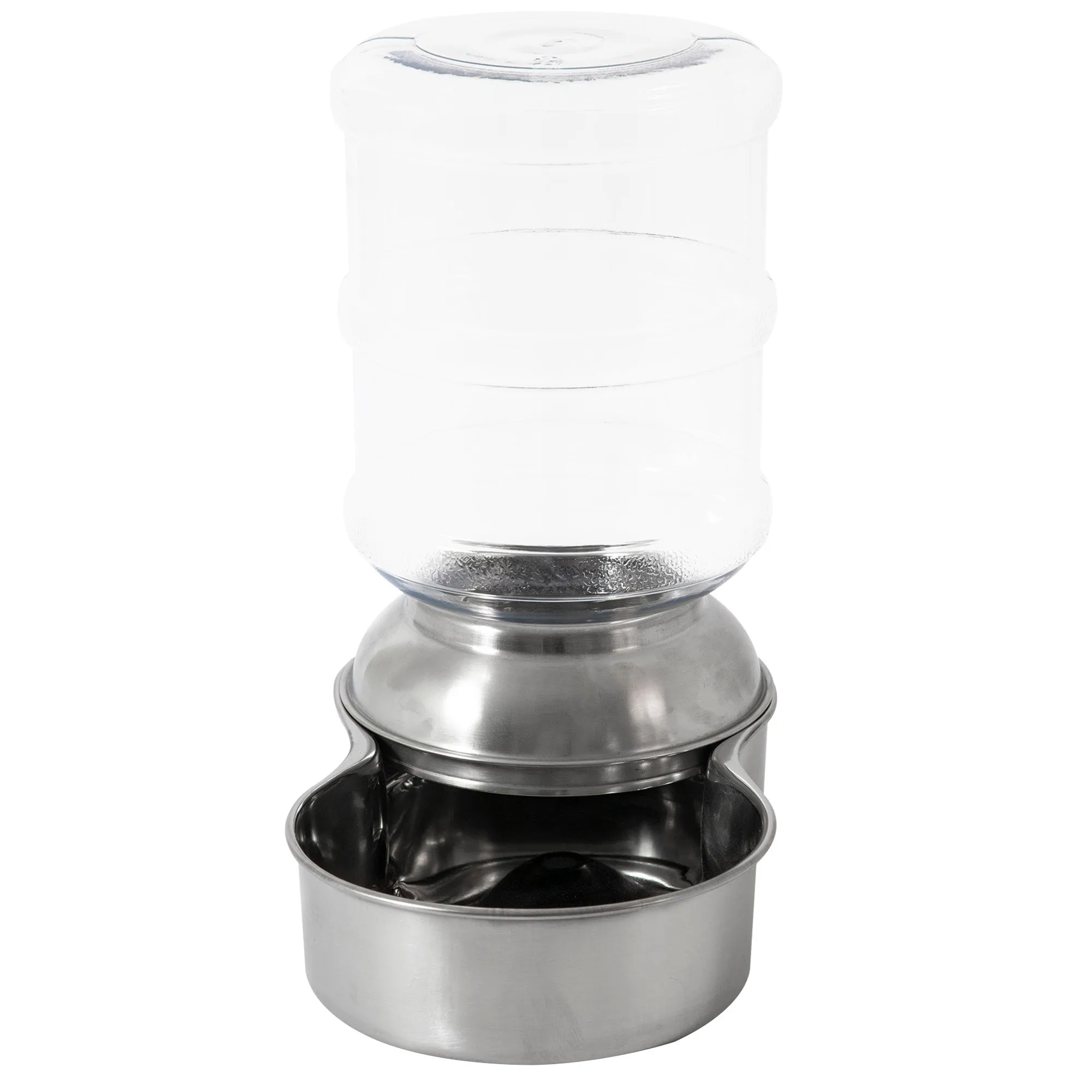 Petmate Stainless Steel Replendish Waterer 1-Gal