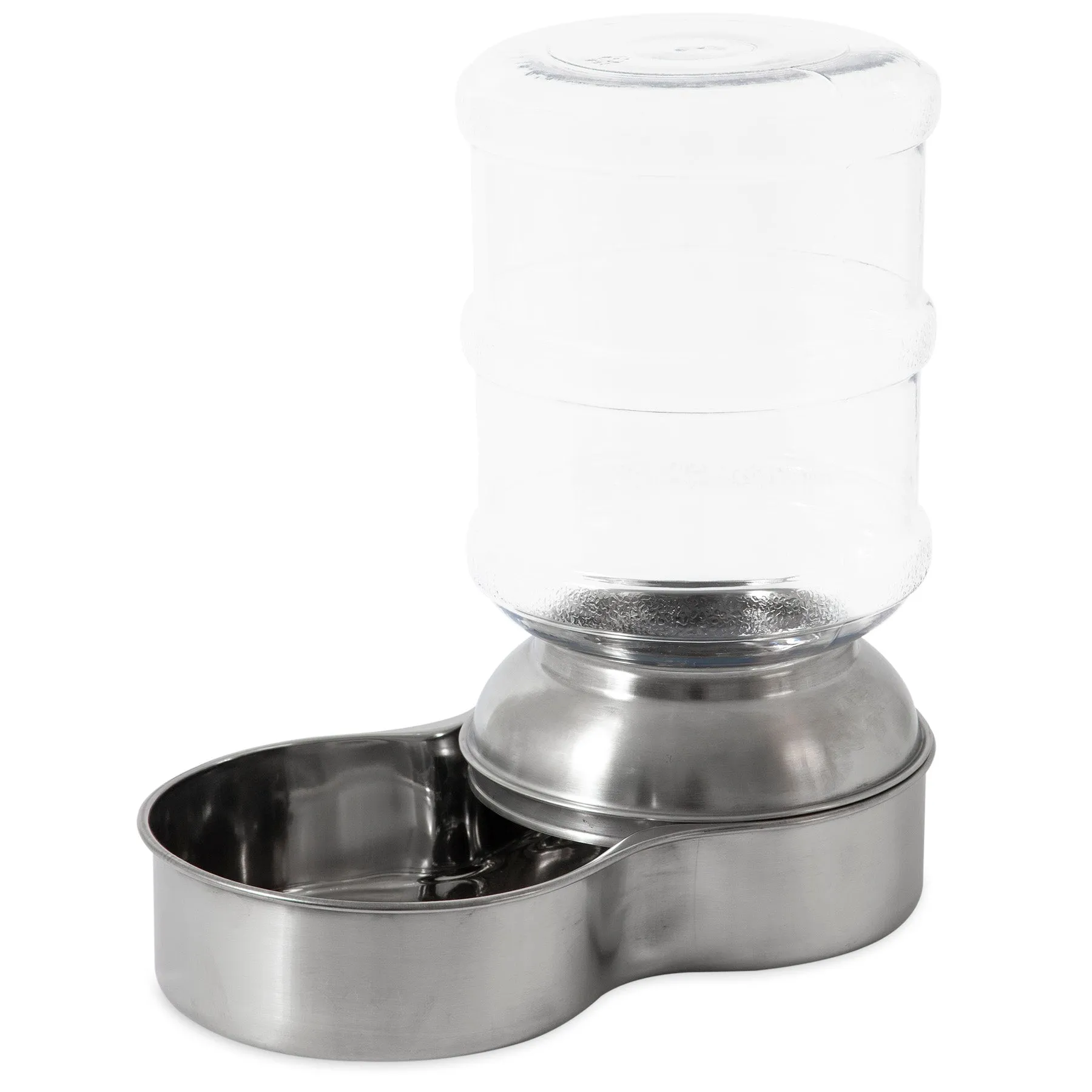 Petmate Stainless Steel Replendish Waterer 1-Gal