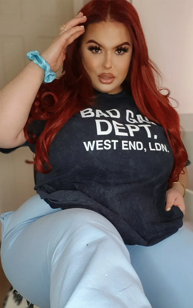 Plus Size Bad Gal Dept West End LDN T-Shirt