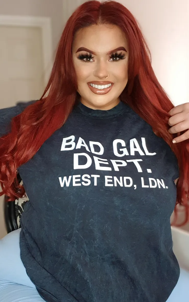 Plus Size Bad Gal Dept West End LDN T-Shirt