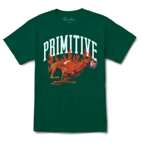 Primitive Hound Tee - Forest Green