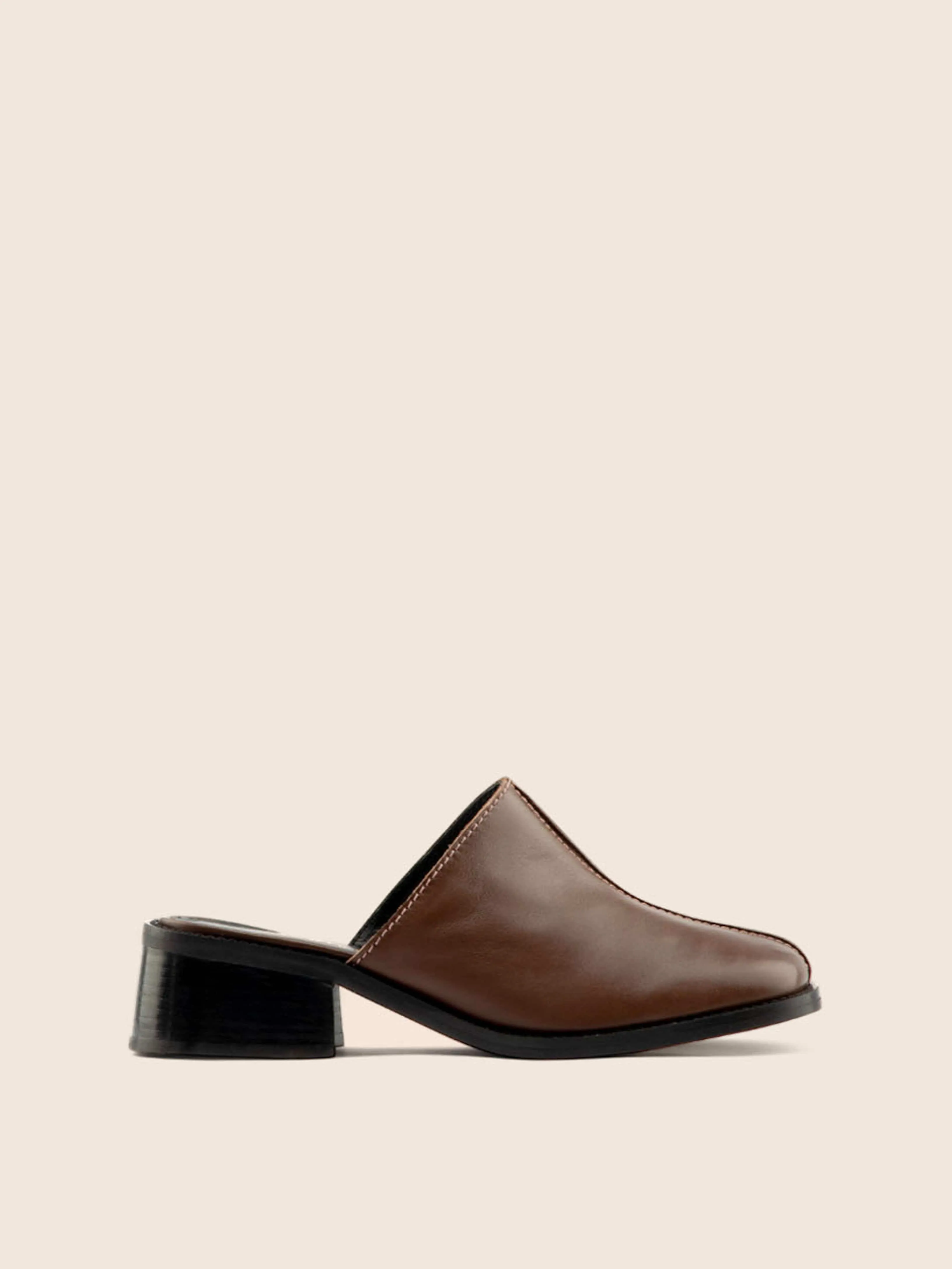 Safara Brown Mule