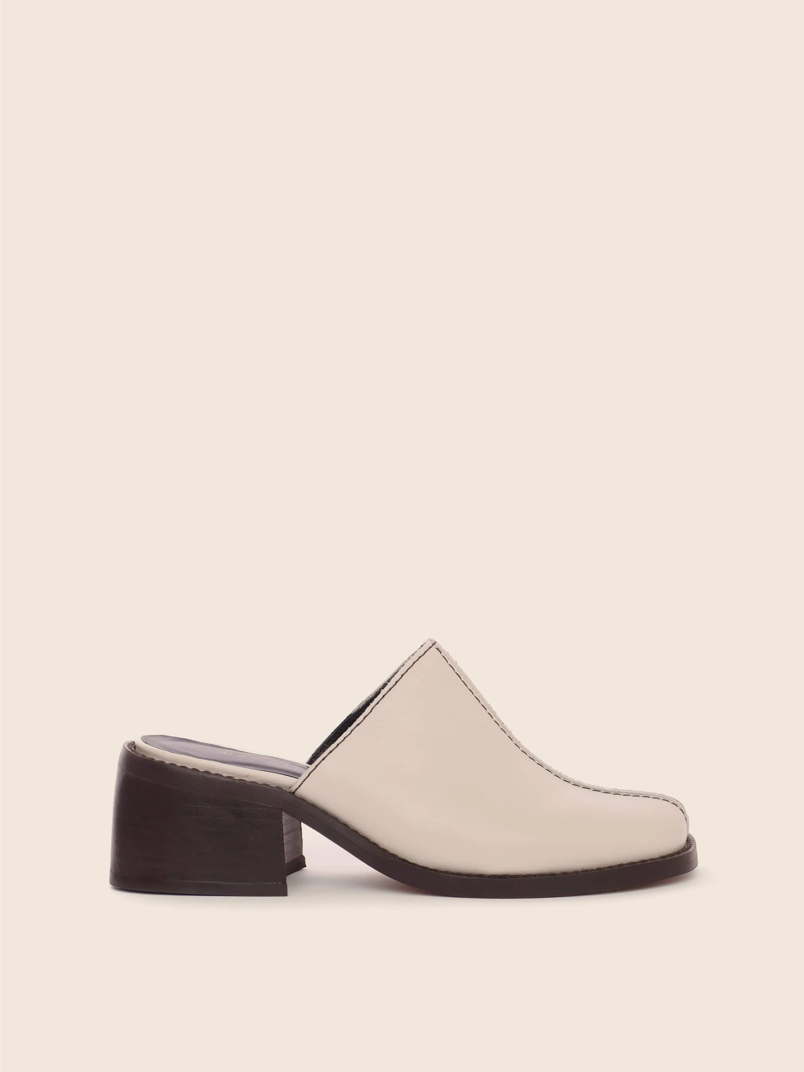 Safara Cream Mule