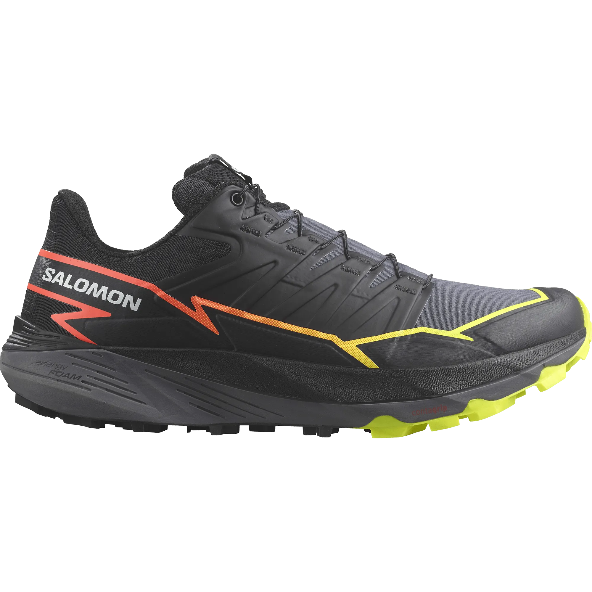 Salomon Thundercross Men's Trail Shoes AW23 Black/Quiet Shade/Fiery Coral