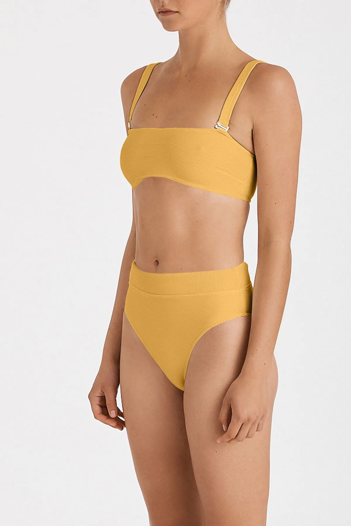 Signature High Waisted Brief - Mango