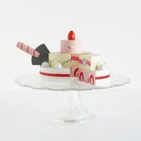 Sliceable Wedding Cake for Pretend Play