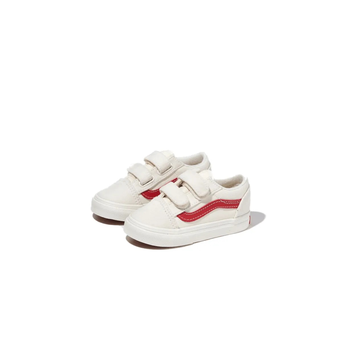 Toddler's Old Skool V 'Marshmallow Racing Red'