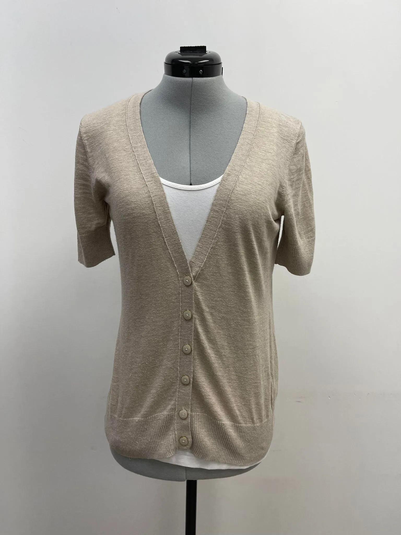 Women's Banana Republic Short Sleeve Cardigan, Medium