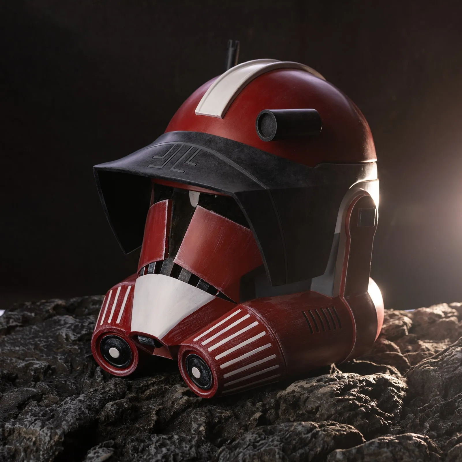 Xcoser Star Wars: The Clone Trooper Commander Fox Helmet  Cosplay Collectible Helmet