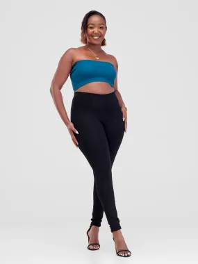 Zoya Basic Jersey Bandeau  -  Deep Teal